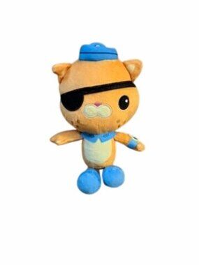 Octonauts Captain Barnacles Plush Toy 7" - Soft & Cuddly Collectible For Kids Or